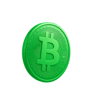 Tarjeta emergente con datos y análisis del mercado cripto
